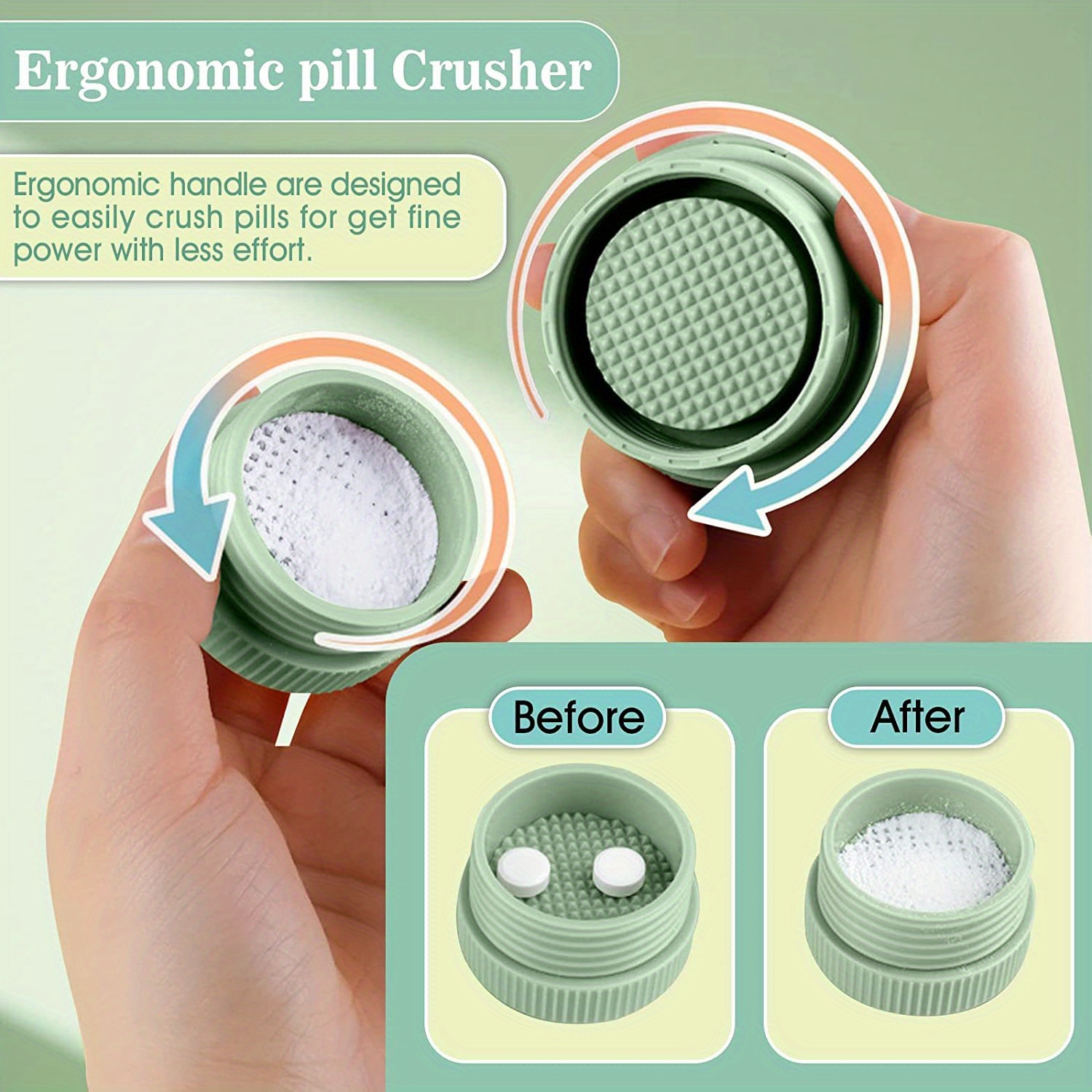 Pill Cutter Grinder Pills Vitamin Tablets Stainless - Temu Canada