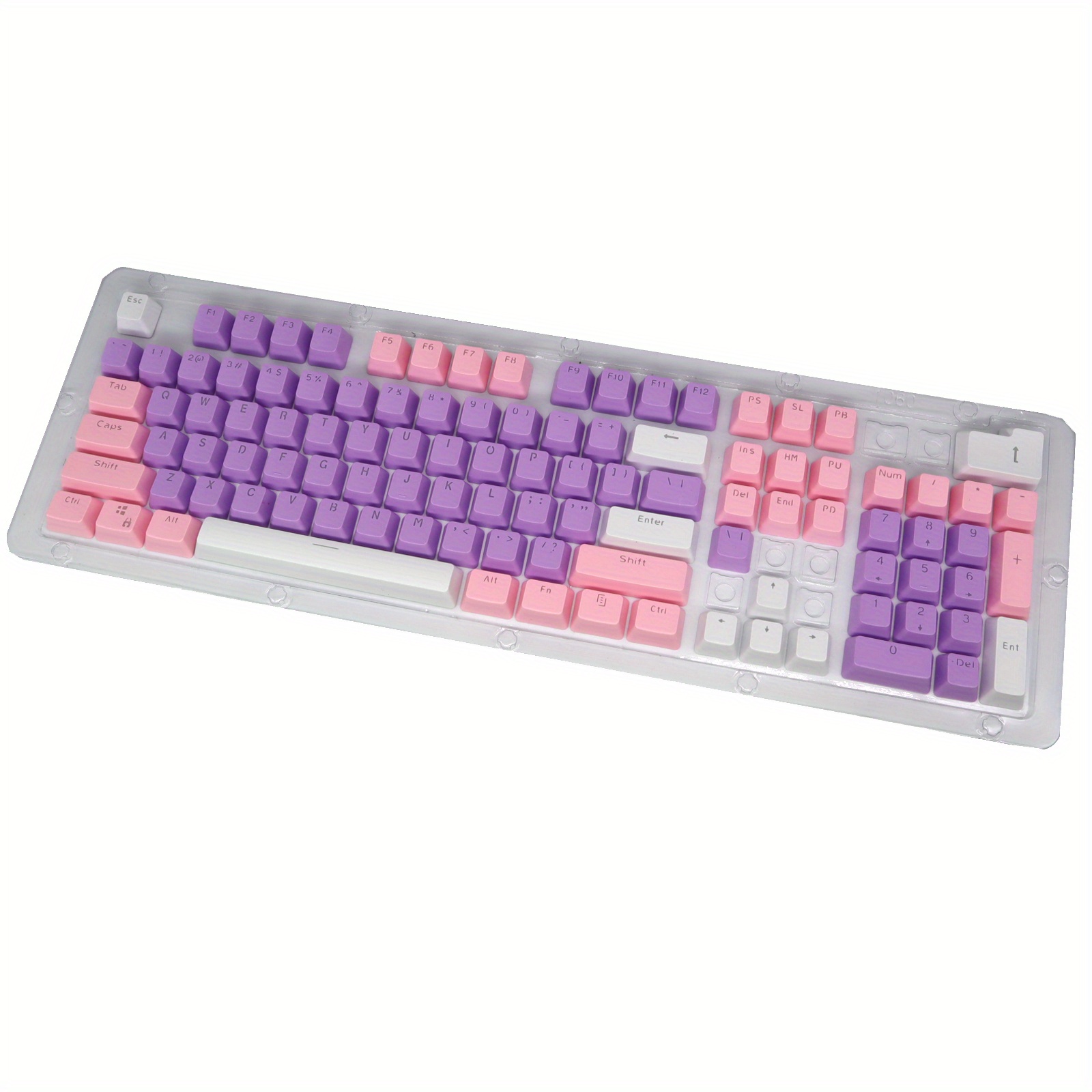 Upgrade Mechanical Keyboard A Vibrant /pink - Temu