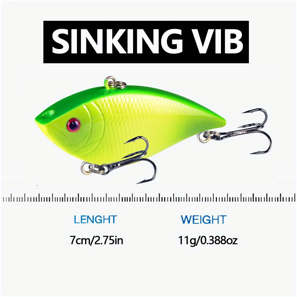 1pc Sinking Lipless Crankbait Señuelo Duro Biónico Señuelo - Temu