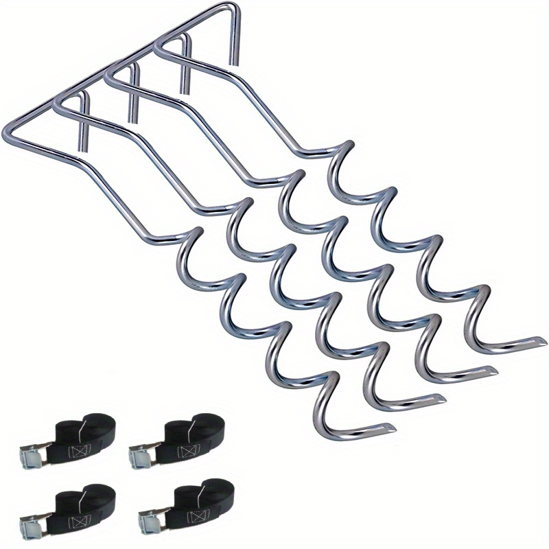 Trampoline Anchor Kit Heavy Duty Trampoline Anchors Galvanized