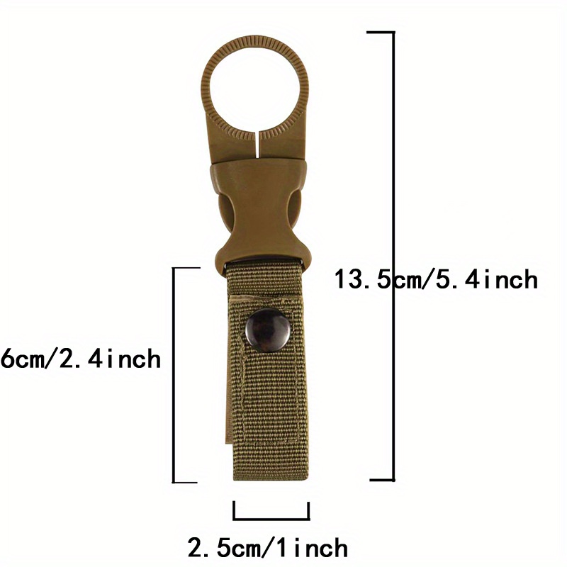 1pc Ruban En Nylon Tactique Extérieur Avec Clip En D Et - Temu France