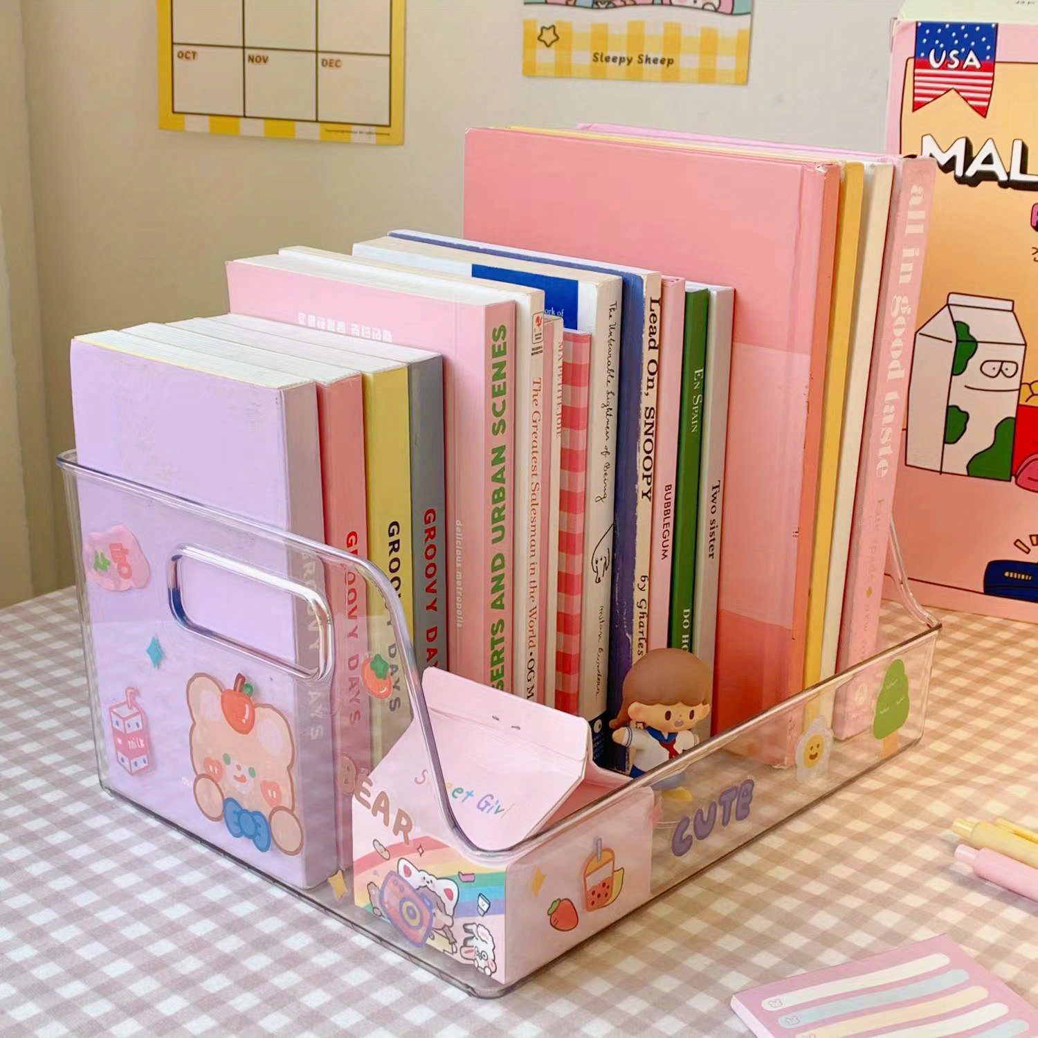 Stylish Acrylic Transparent Book Stand Perfect For Students' Temu