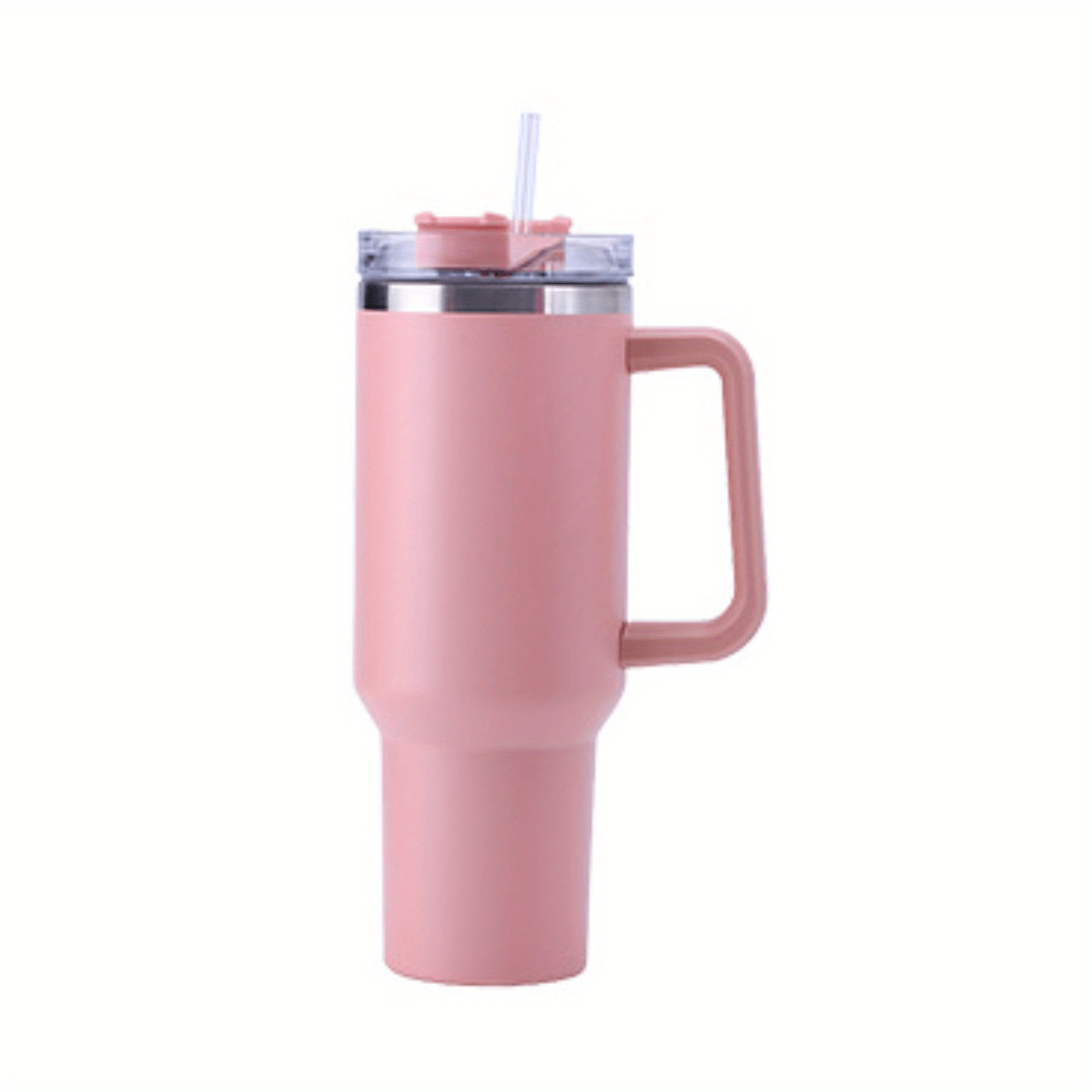 Double Wall Vacuum Insulated Stainless Steel Wine Tumbler 14 fl oz Neon  Orange Pink