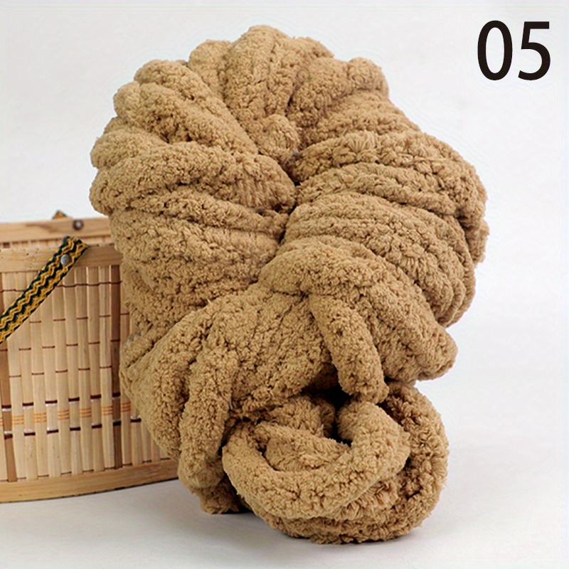 1 Chunky Chenille Yarn Arm Knitting Yarn for Knitting - Temu Japan
