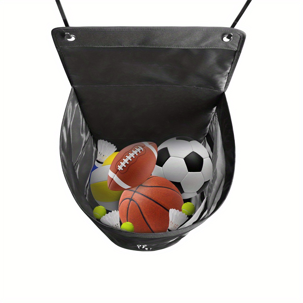 Over The Door Sports Equipment Organizer Holds Soccer Basketball Football  Volleyball And Swimming Gear Garage Storage Solution - Sports & Outdoors -  Temu Belgium