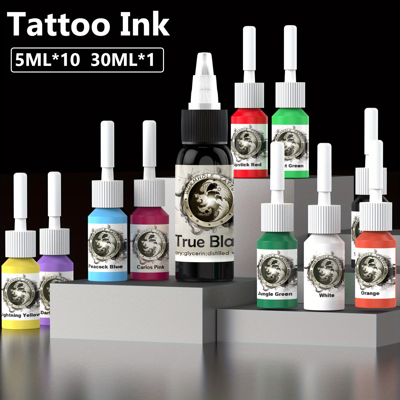 Wormhole Complete Tattoo Kit for Beginners Tattoo Starter Kit 20 Inks