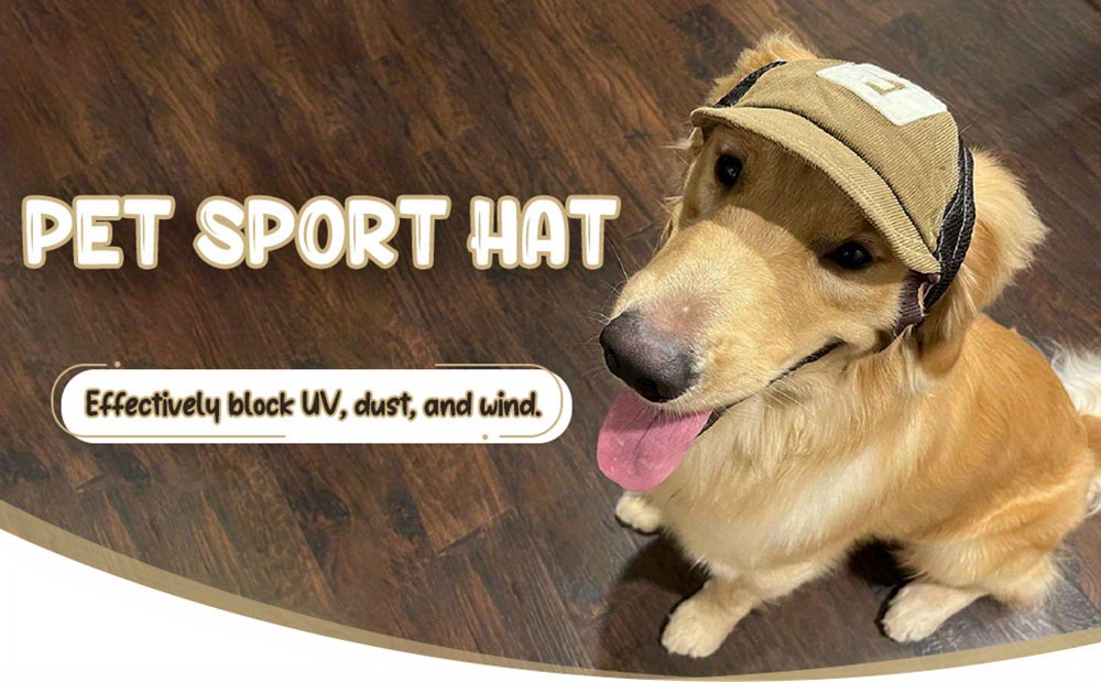 Keep Your Dog Cool & Stylish With This Adjustable Baseball ! - Temu