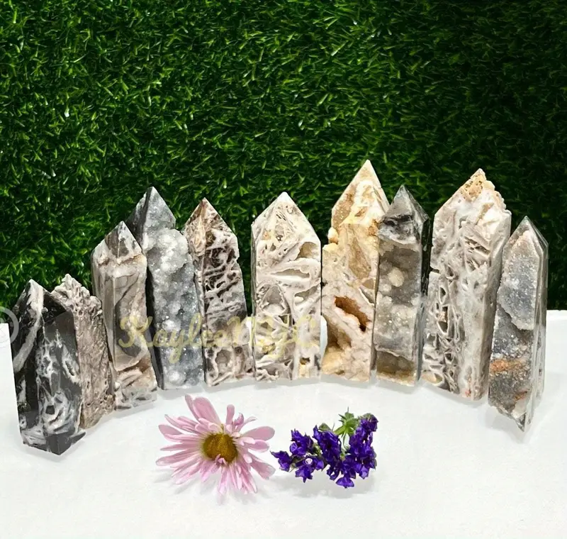 Natural Sphalerite Obelisk Crystal Points - Temu Australia