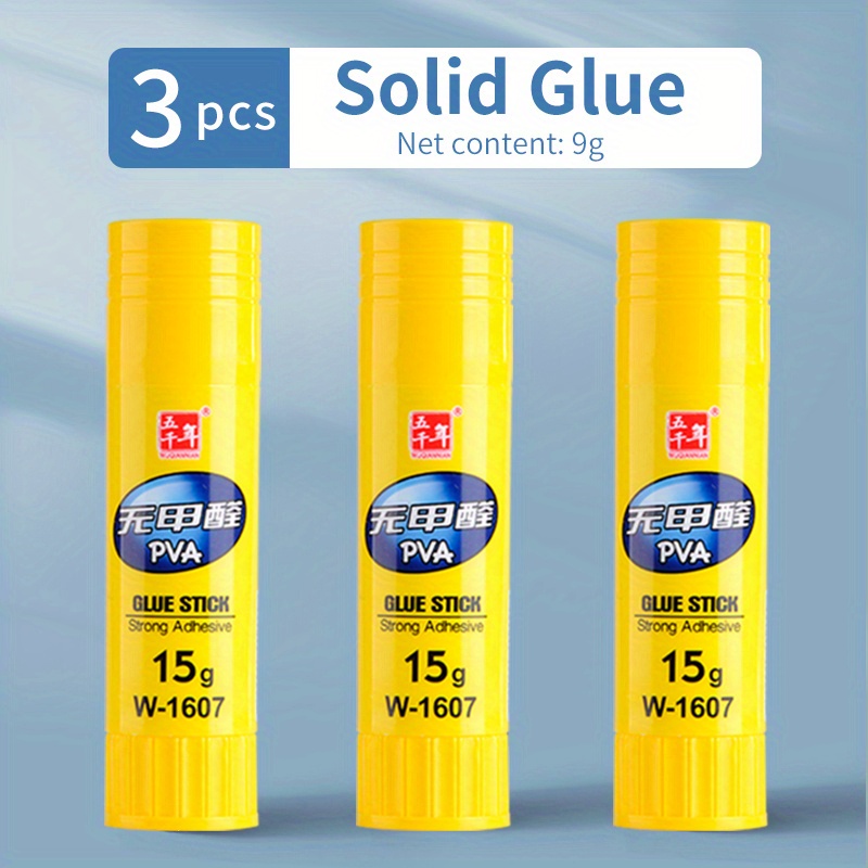 Pvp Glue Stick 3d Printer Parts 3 Pcs Solid Soluble Formaldehyde