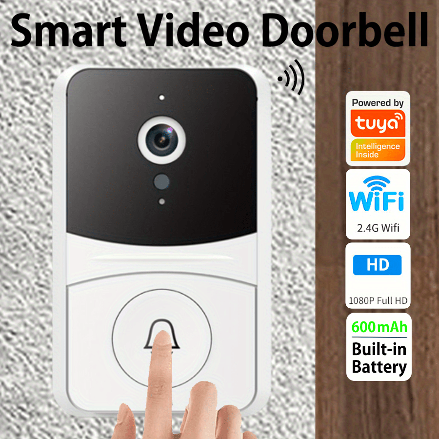 click smart wireless video doorbell
