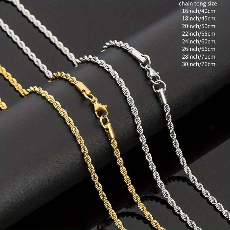 16 inch deals chain in cm