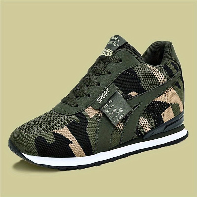 Wedge 2025 sneakers camouflage