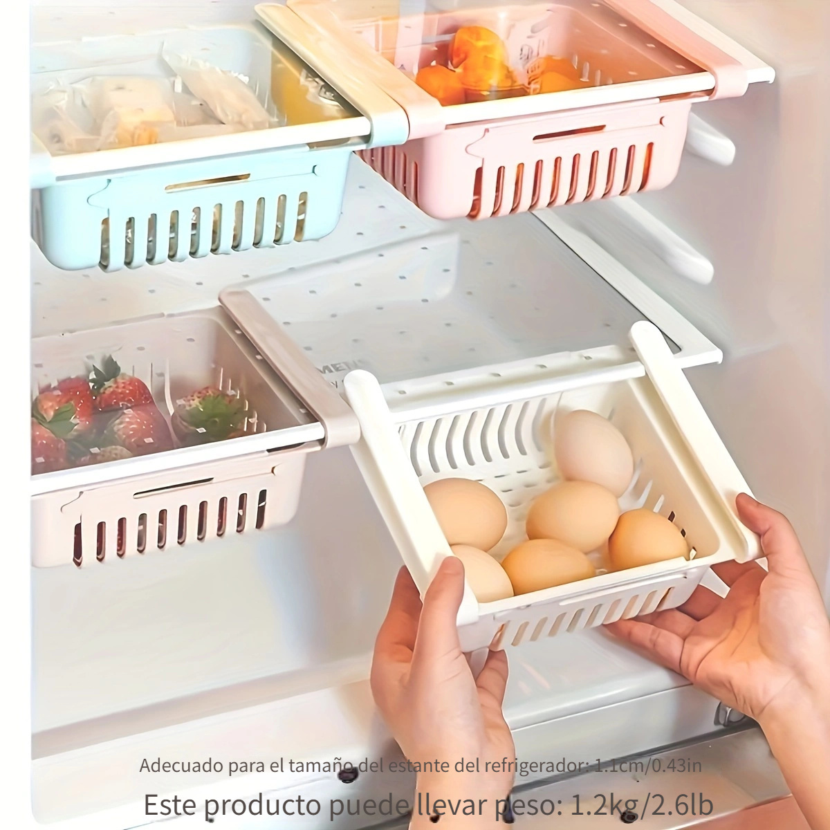 3/7/10pcs Organizadores Refrigerador Organizador - Temu Spain