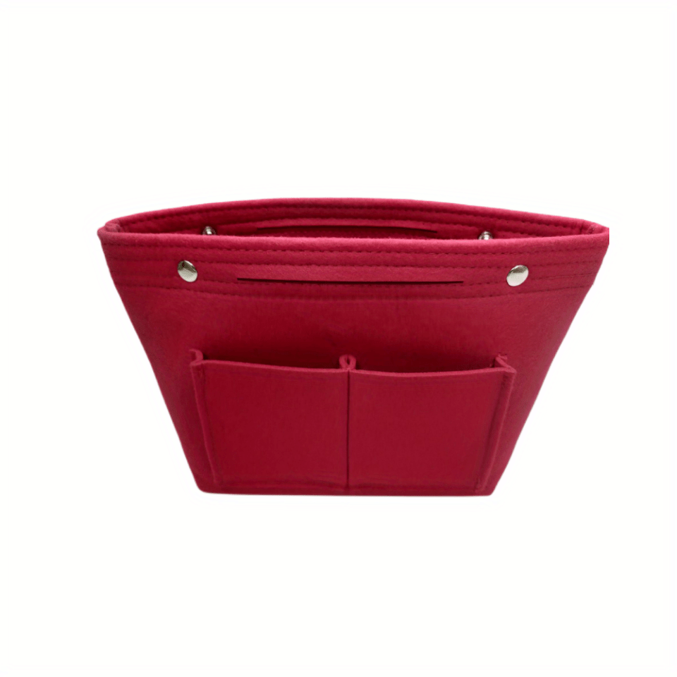 Leather-Tote Bag, Organizer Purse Insert