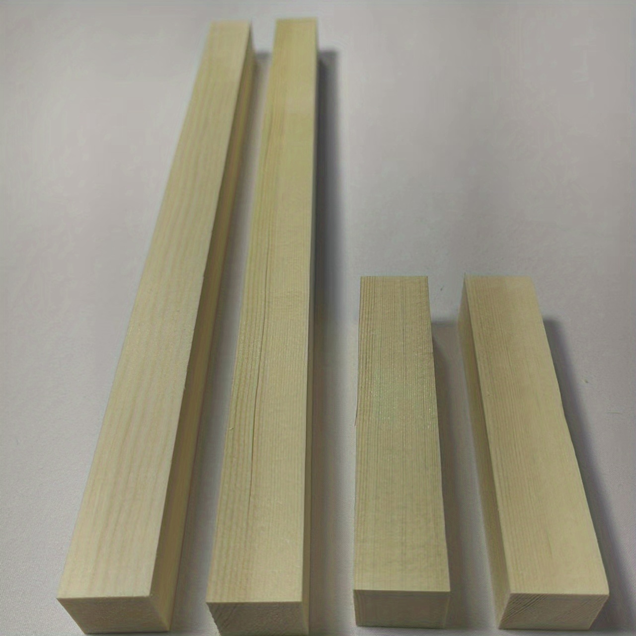 Wood Square Dowel Rods 1/8 inch x 12 Pack of 25 Wooden Craft