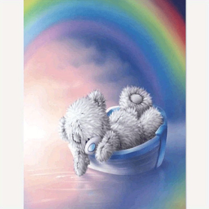 5d Diamond Painting Teddy Bear Diamond Art Full Diamond - Temu