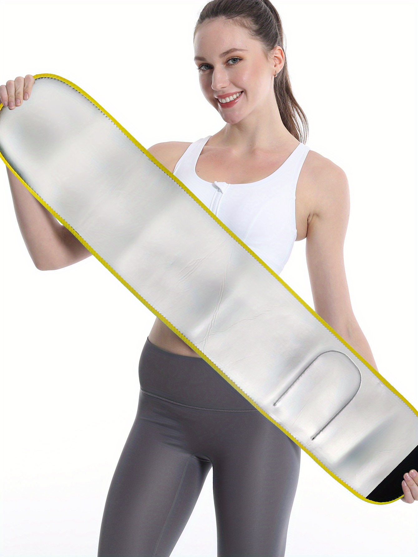 Fitness Sweat Waist Trimmer Belt For Girls & Boys ( Free Size ) - X4Decor