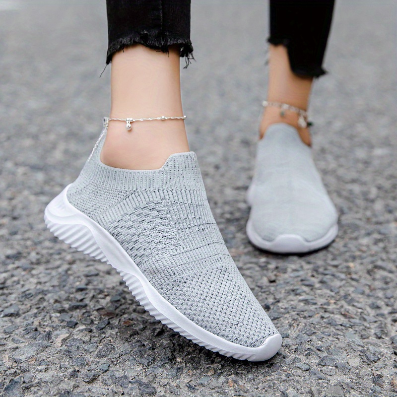 vibdiv Walking Shoes Women Sock Sneakers Lightweight Comfy Breathable  Casual Pull-on Daily Shoes Zapatillas de Mujer