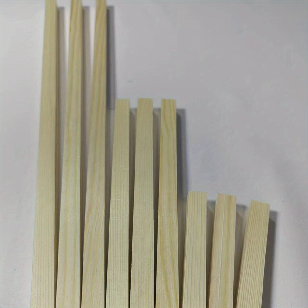 Balsa Wood Unfinished Hardwood Sticks Dowel DIY Model Woodcraft Strips  Craft DIY Woodworking Supplies