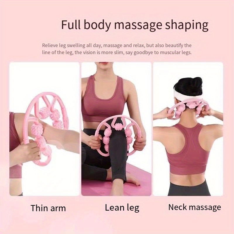 Leg Clamping Roller Leg Slimming Massager Muscles Relaxing Temu