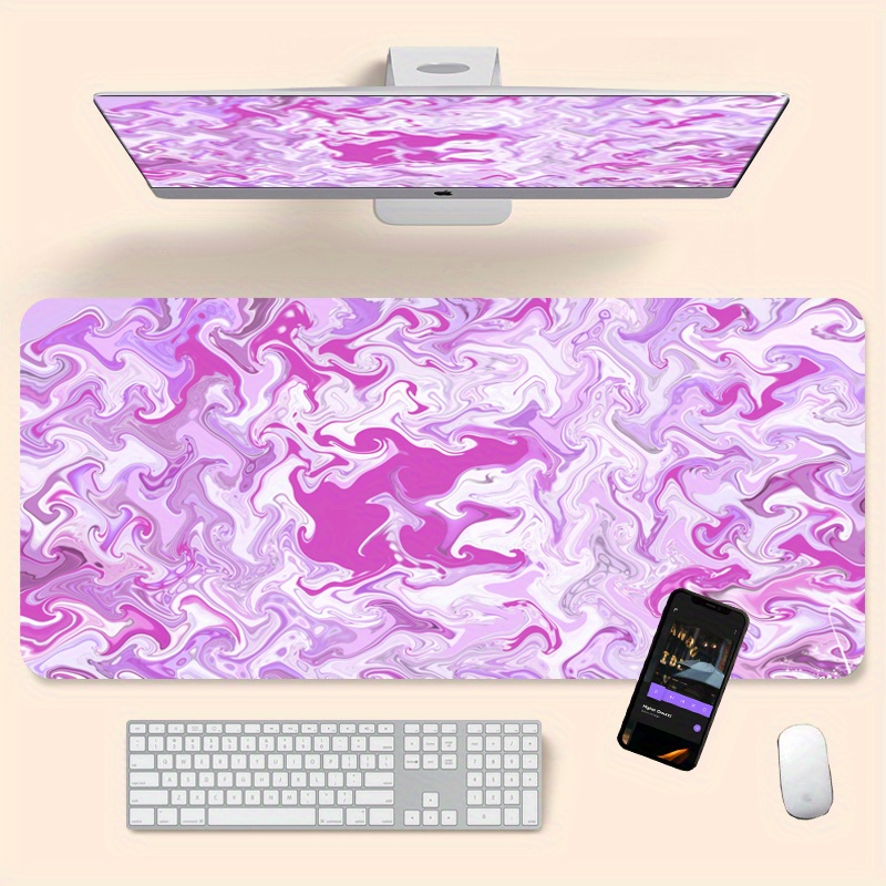  ARTISTEM Mouse Pad, Non-Slip Tempered Satin Glass