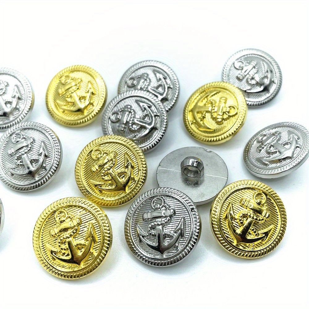 Seamless Buttons Vintage Metal Screw Type Buttons - Temu