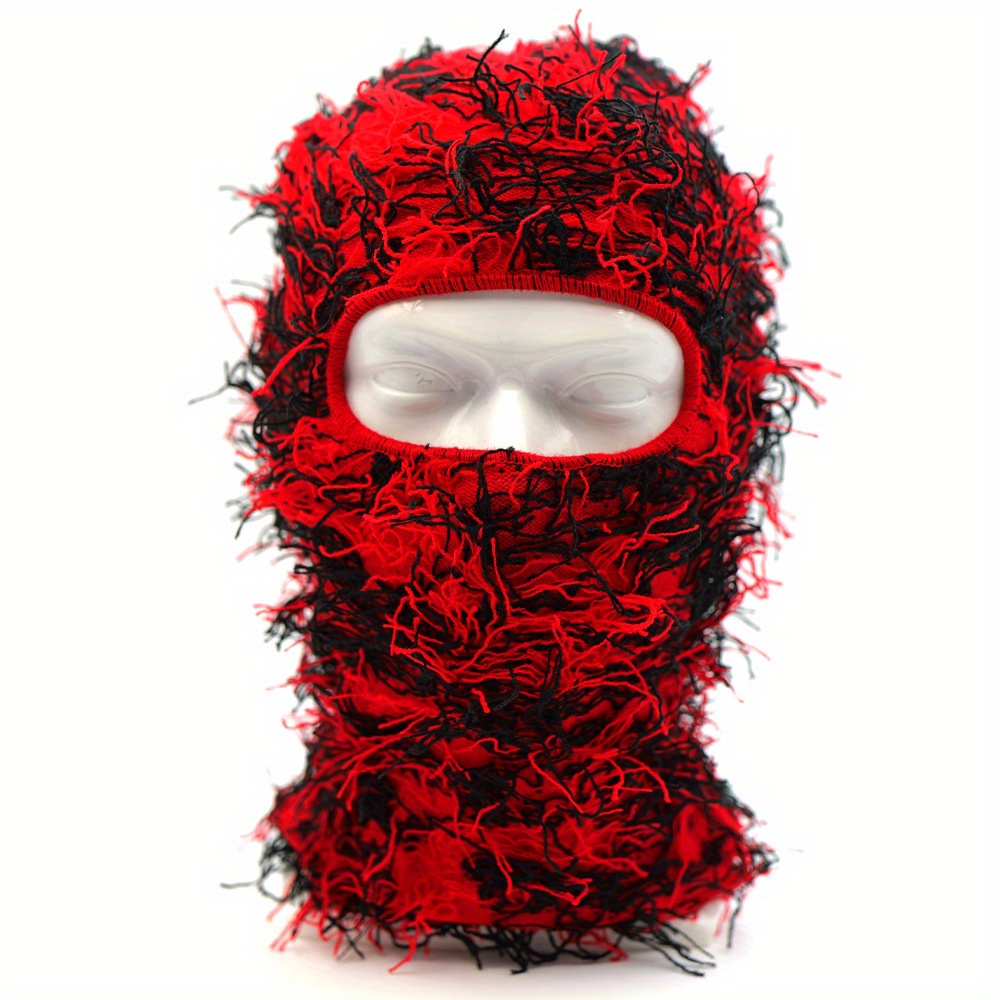 Balaclava Distressed Knitted Full Face Mask Ski Shiesty Mask - Temu Canada