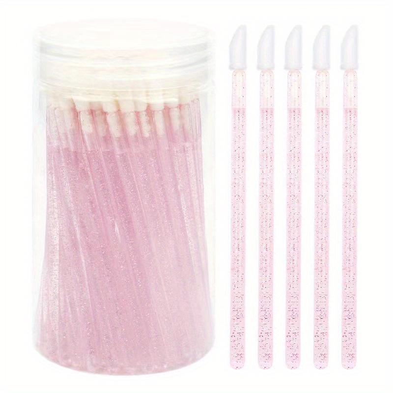 Glitter Crystal Lip Brush Lip Brushes Lip Gloss Applicators - Temu