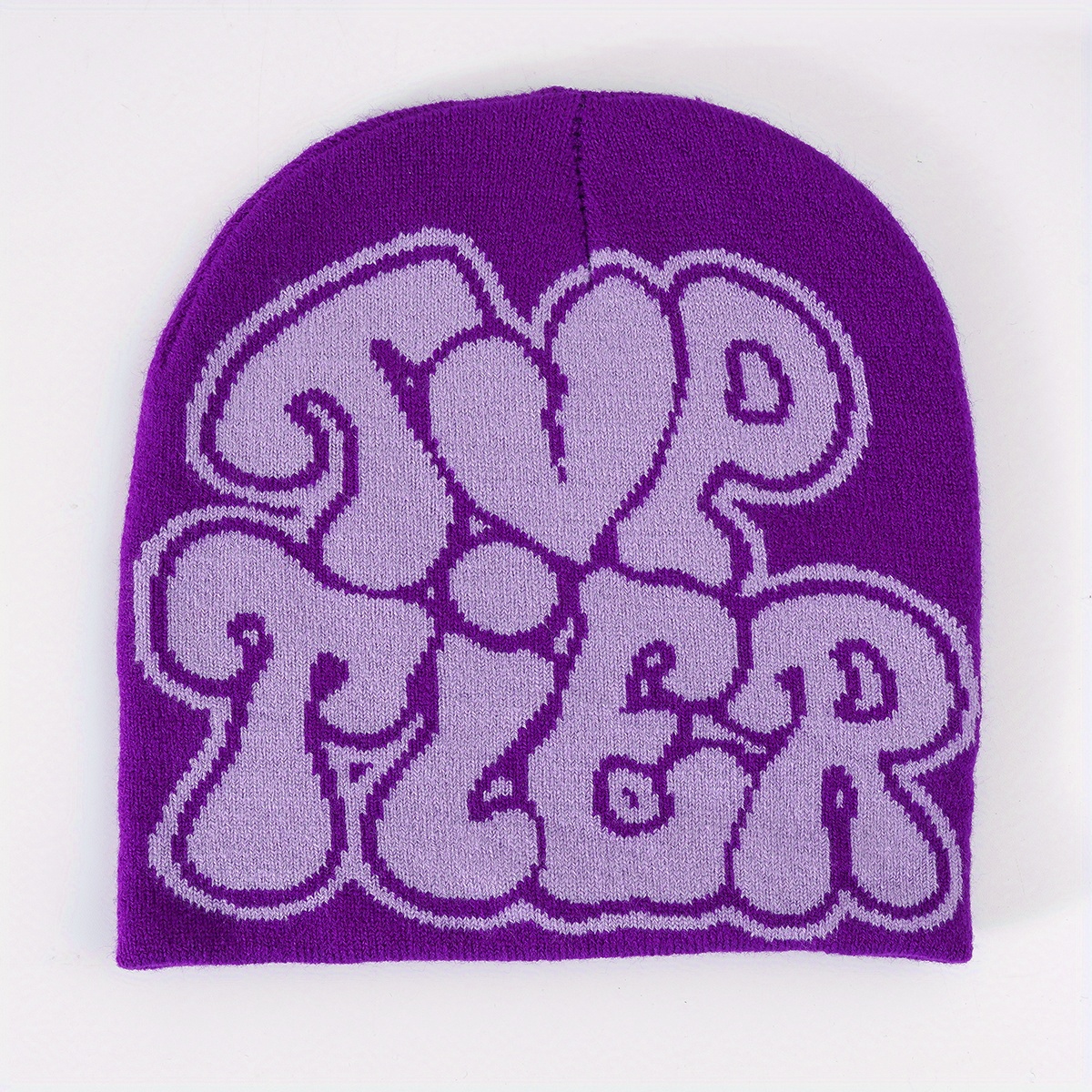 Y2K Knitted Beanie Hat for Men and Women