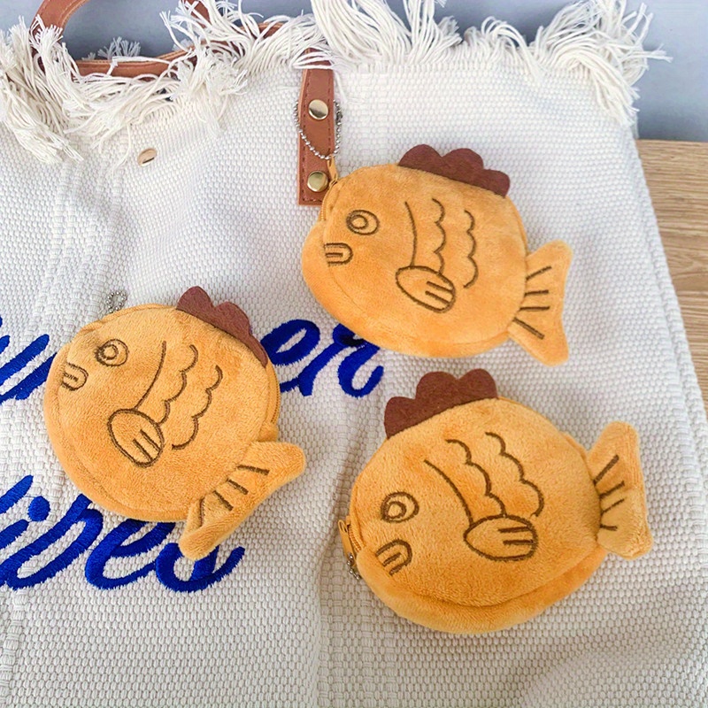 Little Fish Shaped Crossbody Bag Cute Cartoon Coin Purse - Temu