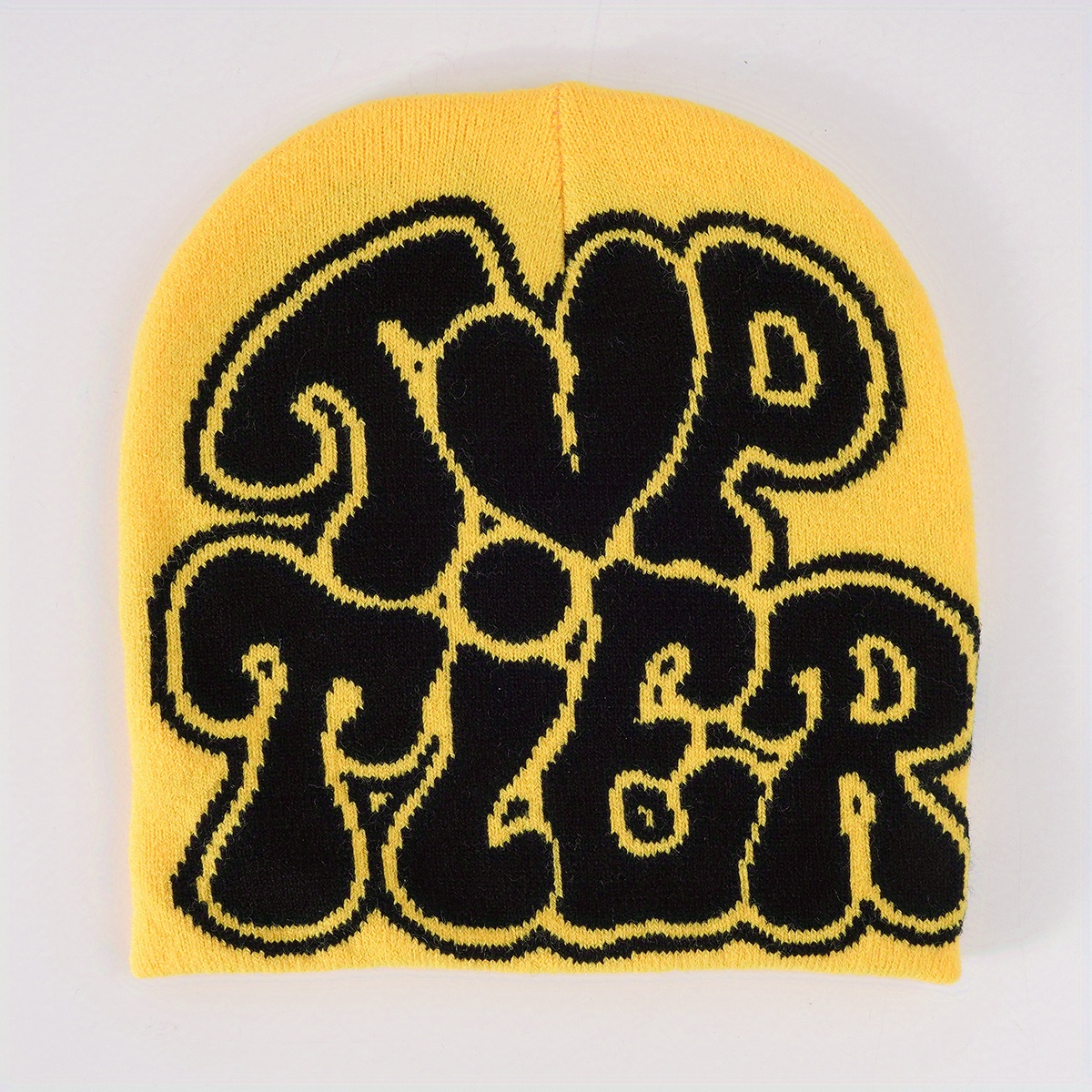 Y2K Knitted Beanie Hat for Men and Women