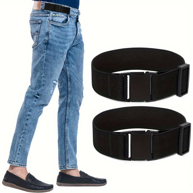 Womens Belts  Buckles  Maikun Belts for Women Buckle Free Canvas Belt  for Dresses Jeans Pants No Buckle Stretch Elastic WAIST BELT for Women
