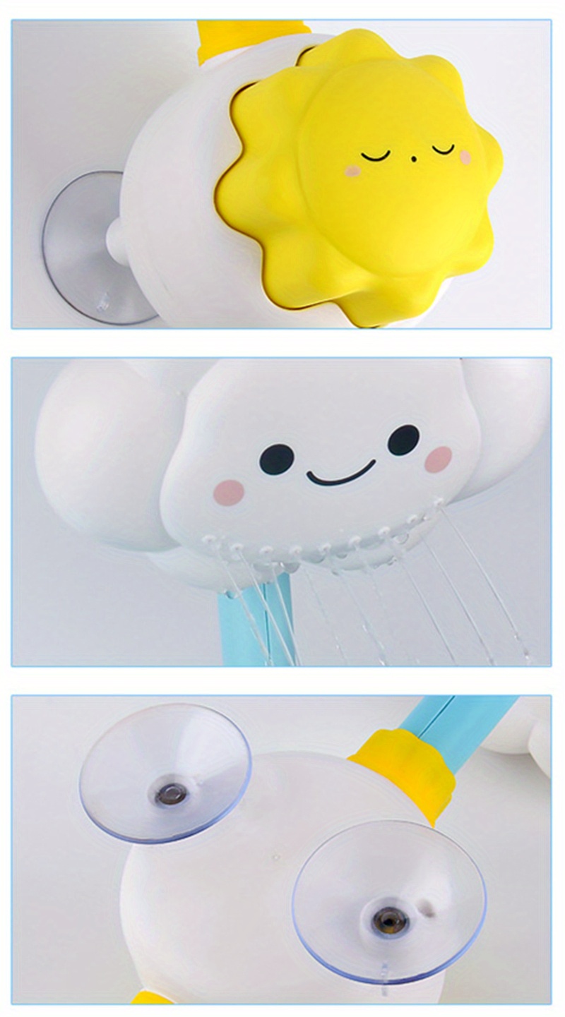 Fun Cloud shaped Baby Bath Toys For Kids' Bath - Temu