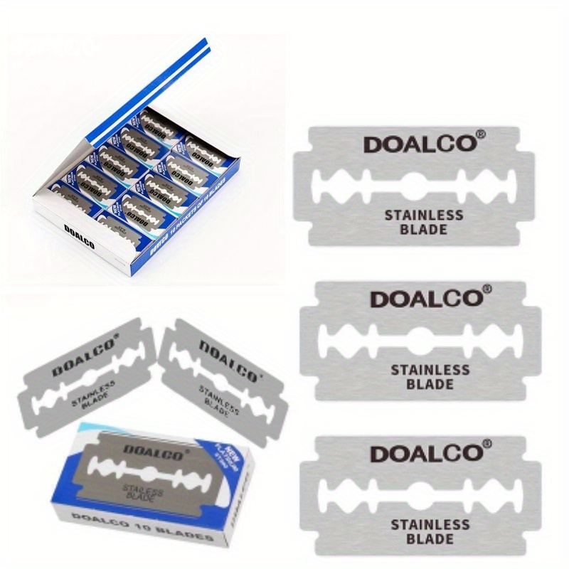 Professional Stainless Steel Double Edge Razor Blades Temu