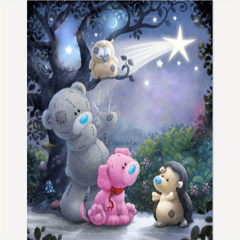 Cute Teddy Bears - Diamond Painting Kit – All Diamond Painting