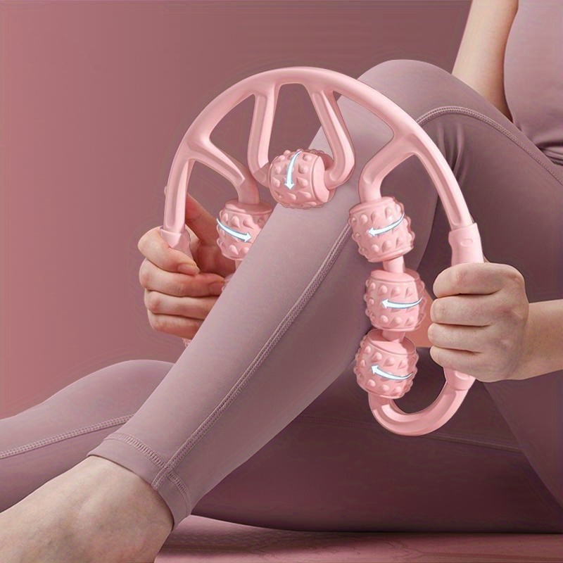 Leg Clamping Roller Leg Slimming Massager Muscles Relaxing Temu