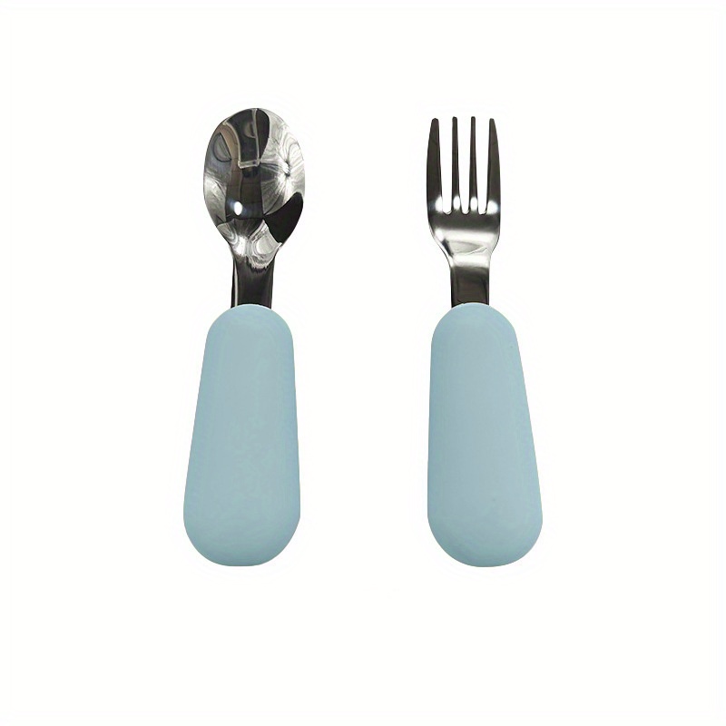 OXO Tot Fork & Spoon Set - Teal