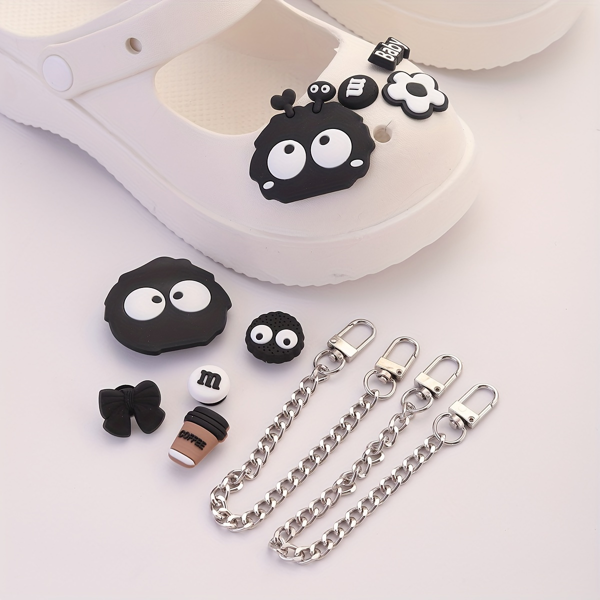 Crystal Croc Charms Shoe Decoration Charms For Clogs Slippers Sandals  Decorations Small Squirrel Accessories For Croc Charms Shoe - Temu