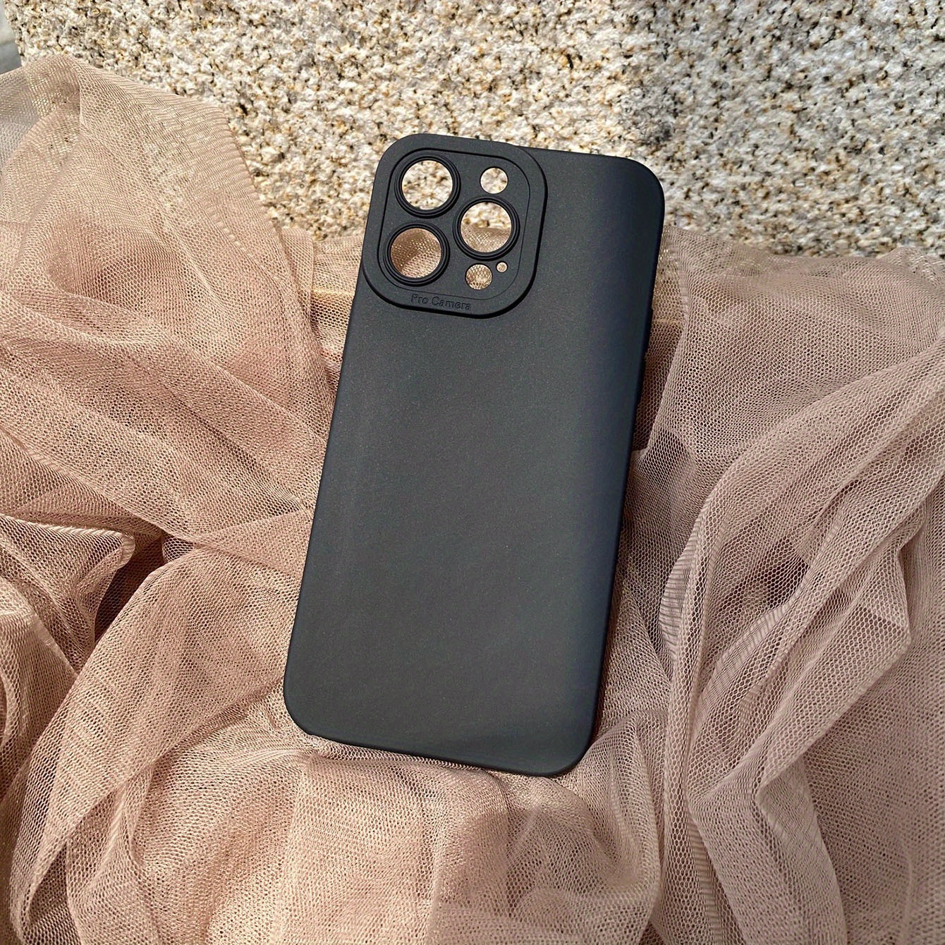 Matte Black Case for iPhone 14 Pro Max