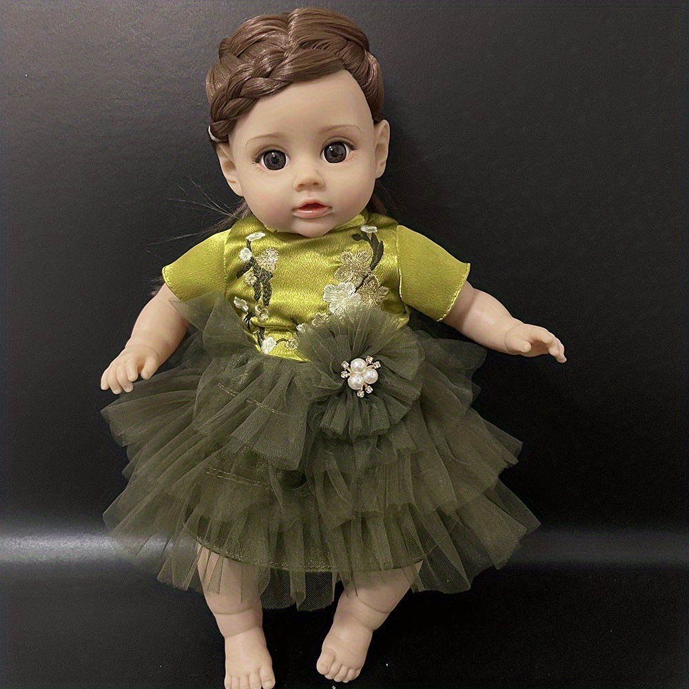 Doll Soft Body Doll Clothes Lifelike Doll Vinyl Head Limbs - Temu Canada