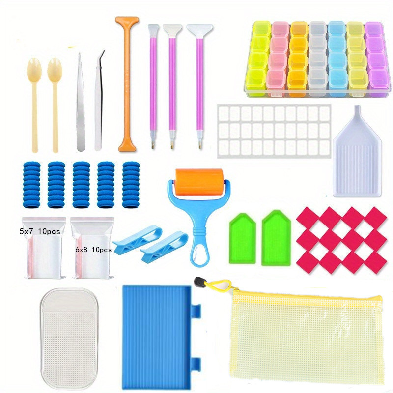 Artificial Diamond Painting Tool Kit Set Point Diamond Pen - Temu