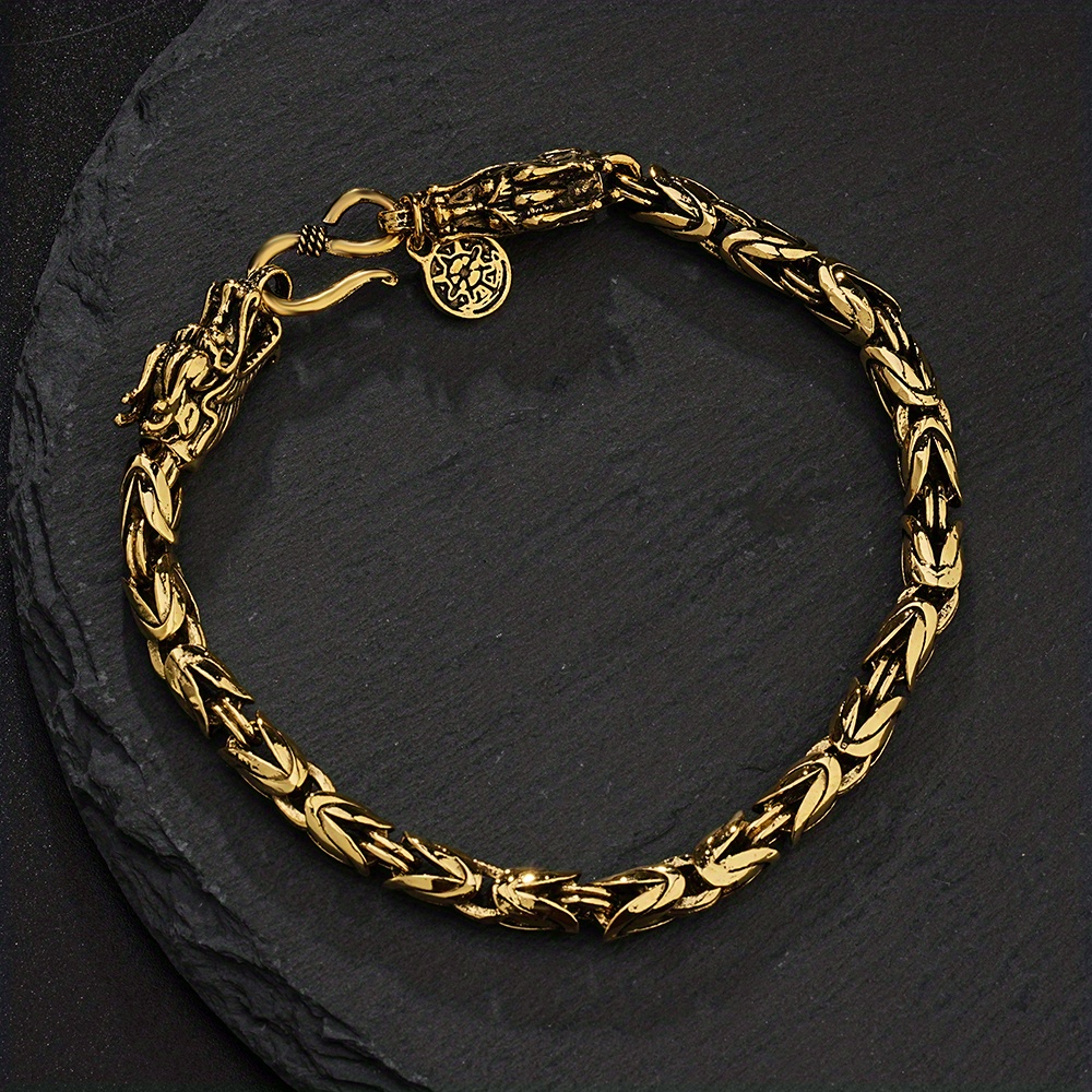 Men's Retro Dragon Bracelet