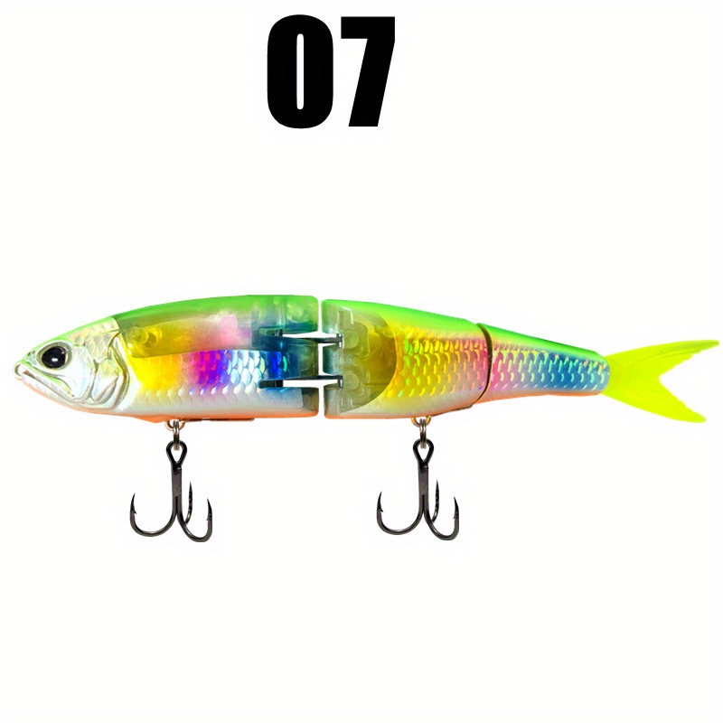 Catch Bigger Fish with 1pcs Triple Joint * Swimbaits!