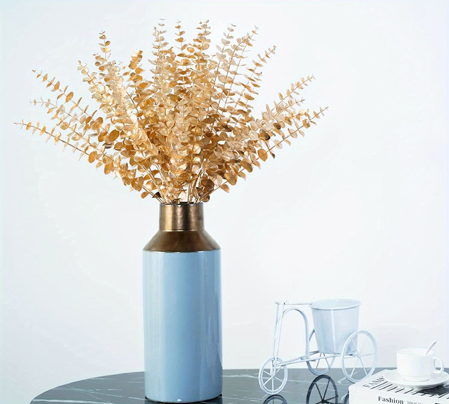 Kocat 24 PCS Real Eucalyptus Stems - Aesthetic Shower Decor, Perfect