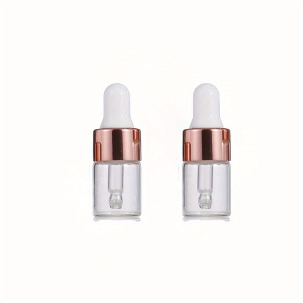 PLAFOPE 8pcs Essential Oil Bottle Perfume Small Sample Bottles for Oil Eye  Dropper Bottles Travel Cosmetic