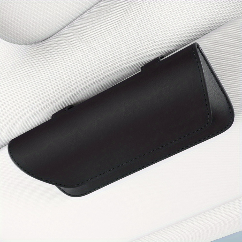 Magnetic Car Hanging Bag for Secure Glasses Storage