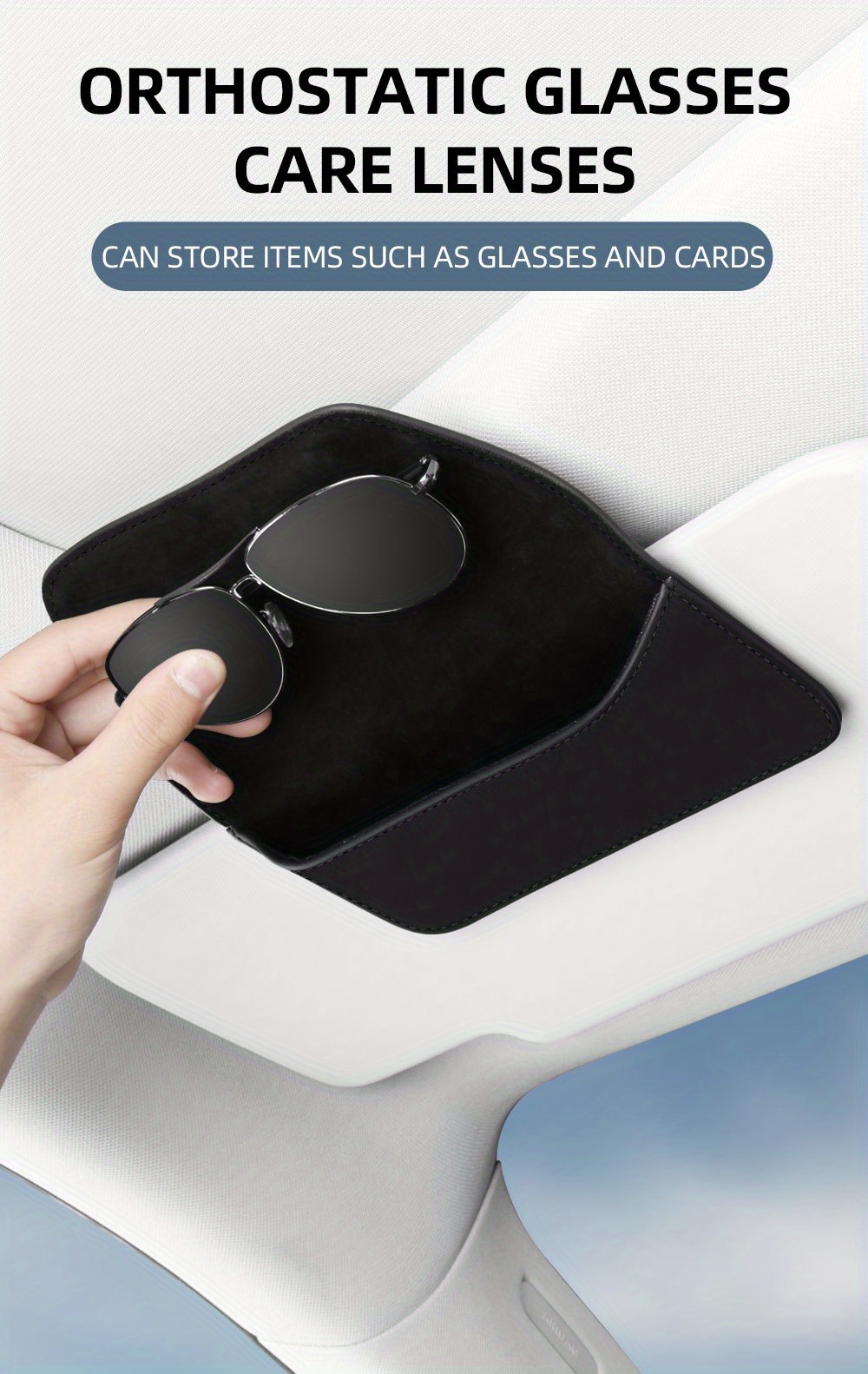 Keep Glasses Safe Secure Car Hanging Bag! Temu