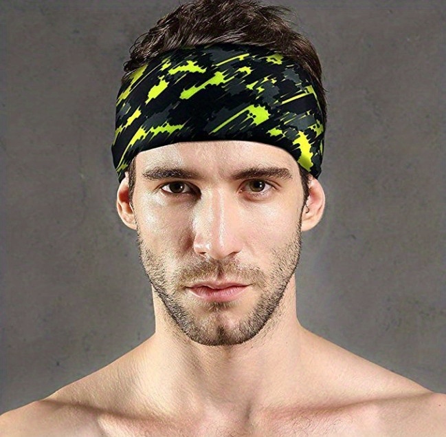 Bismaadh Sports Headbands for Men & Women Moisture Wicking Workout