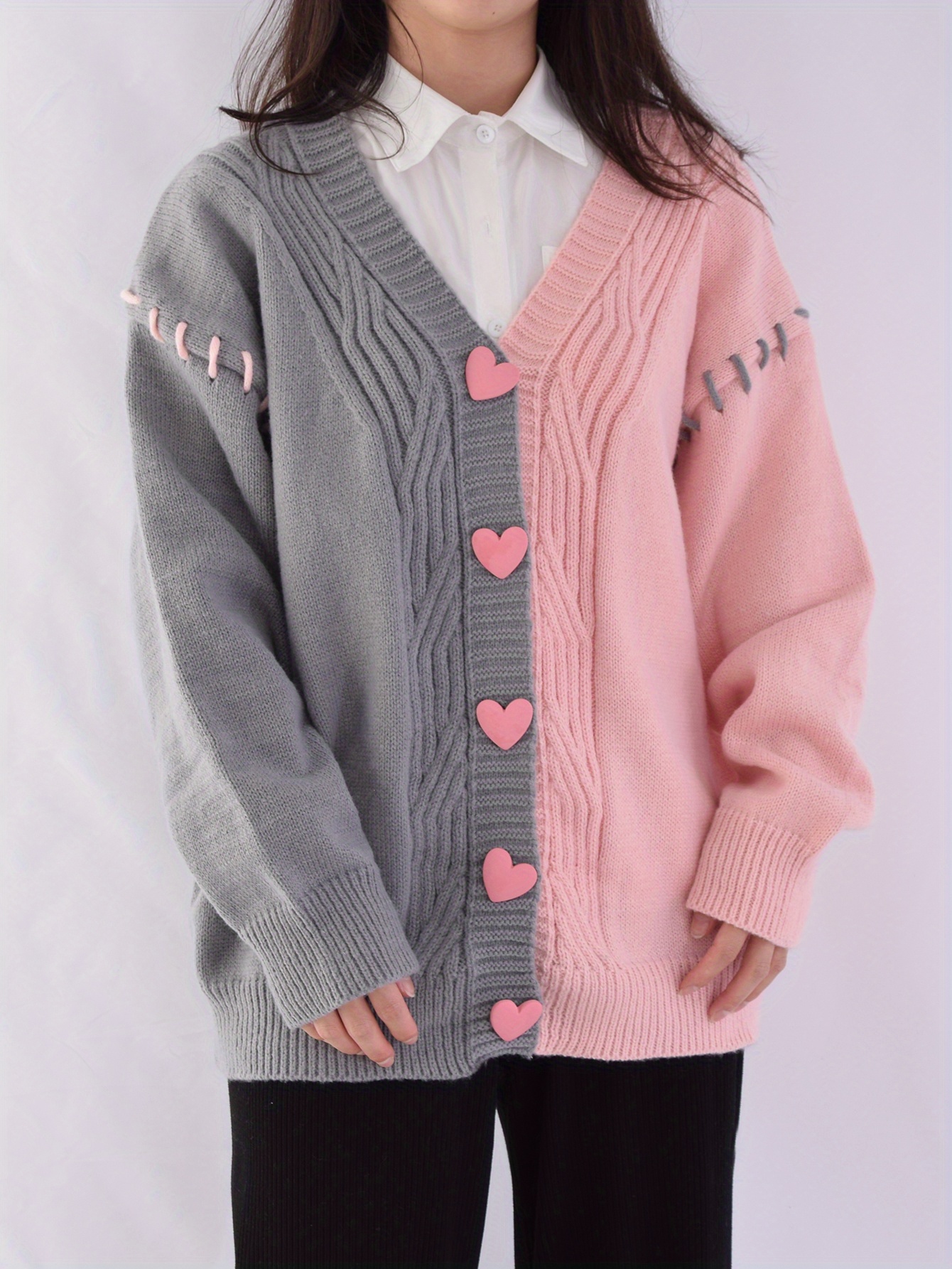 Heart hot sale button cardigan