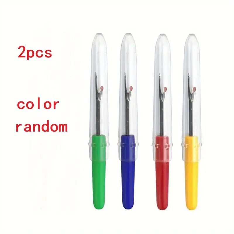 2pcs Thread Cutter, Embroidery Removal Tool Small Seam Ripper Tag Remover  For Clothes Thread Removing Cutting